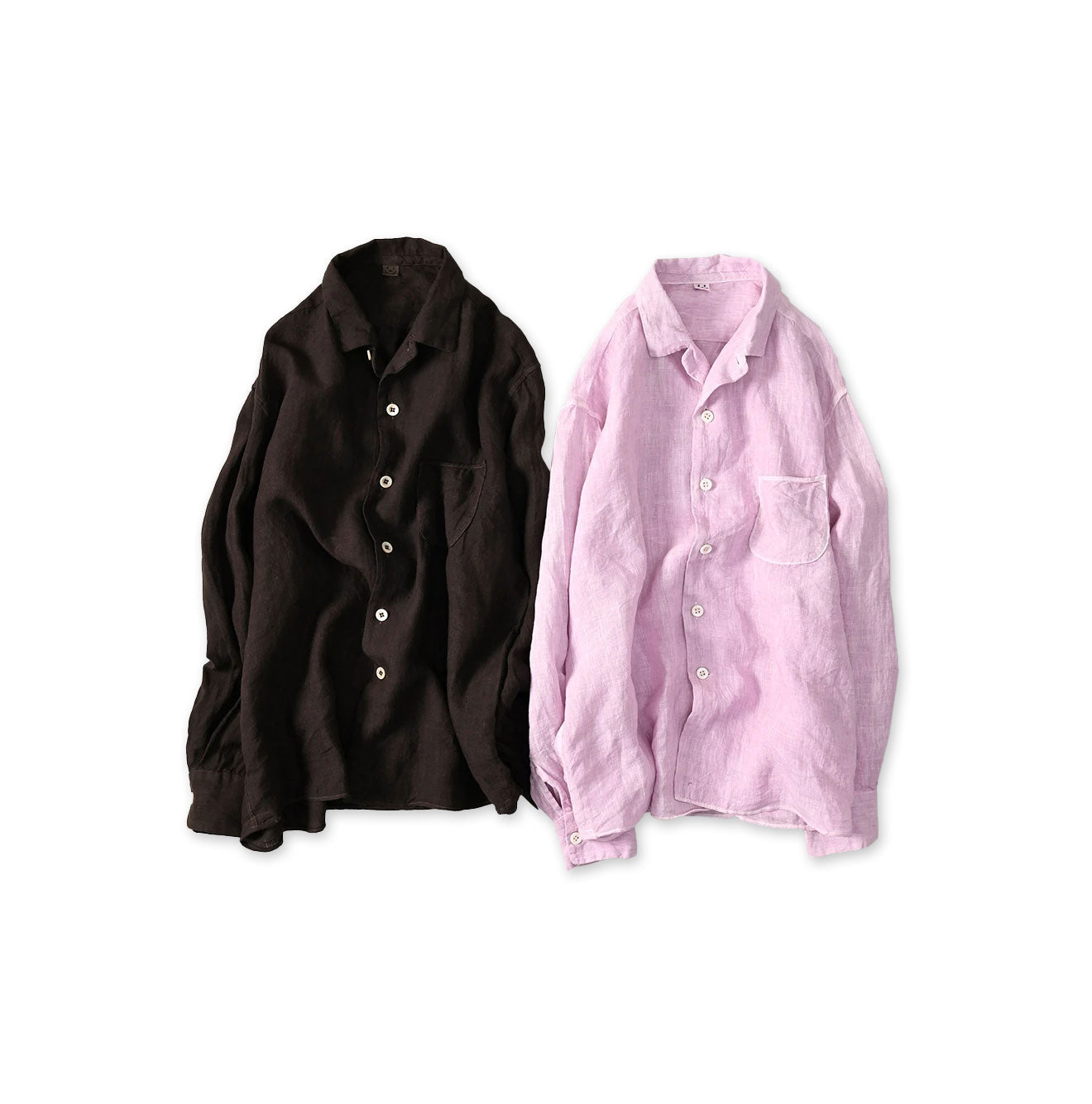 45 Plant Dyed Indian Linen 908 Marchal Shirt