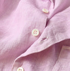 45 Plant Dyed Indian Linen 908 Marchal Shirt Detail