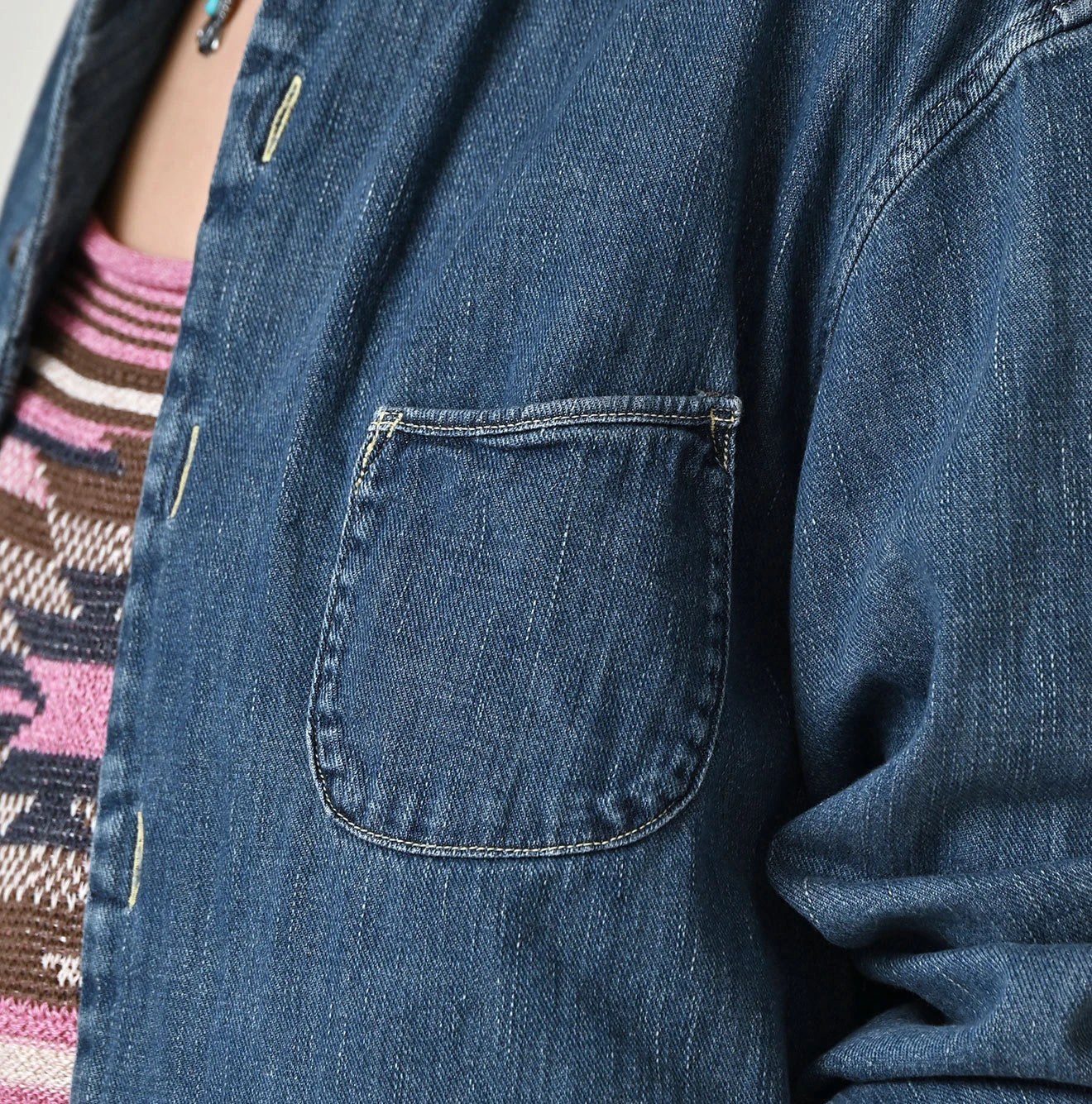 45 Petit Denim 908 Marchal Shirt Detail