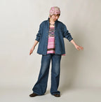 45 Petit Denim 908 Marchal Shirt Female Model