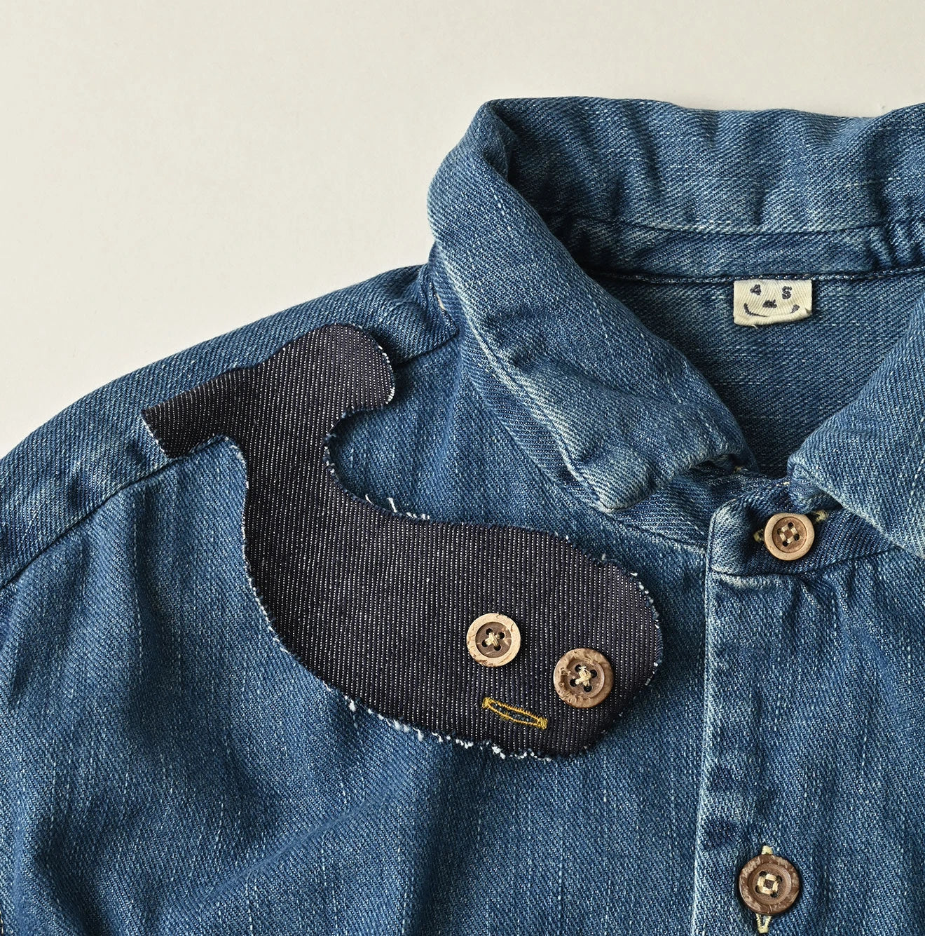 45 Petit Denim 908 Marchal Shirt Detail