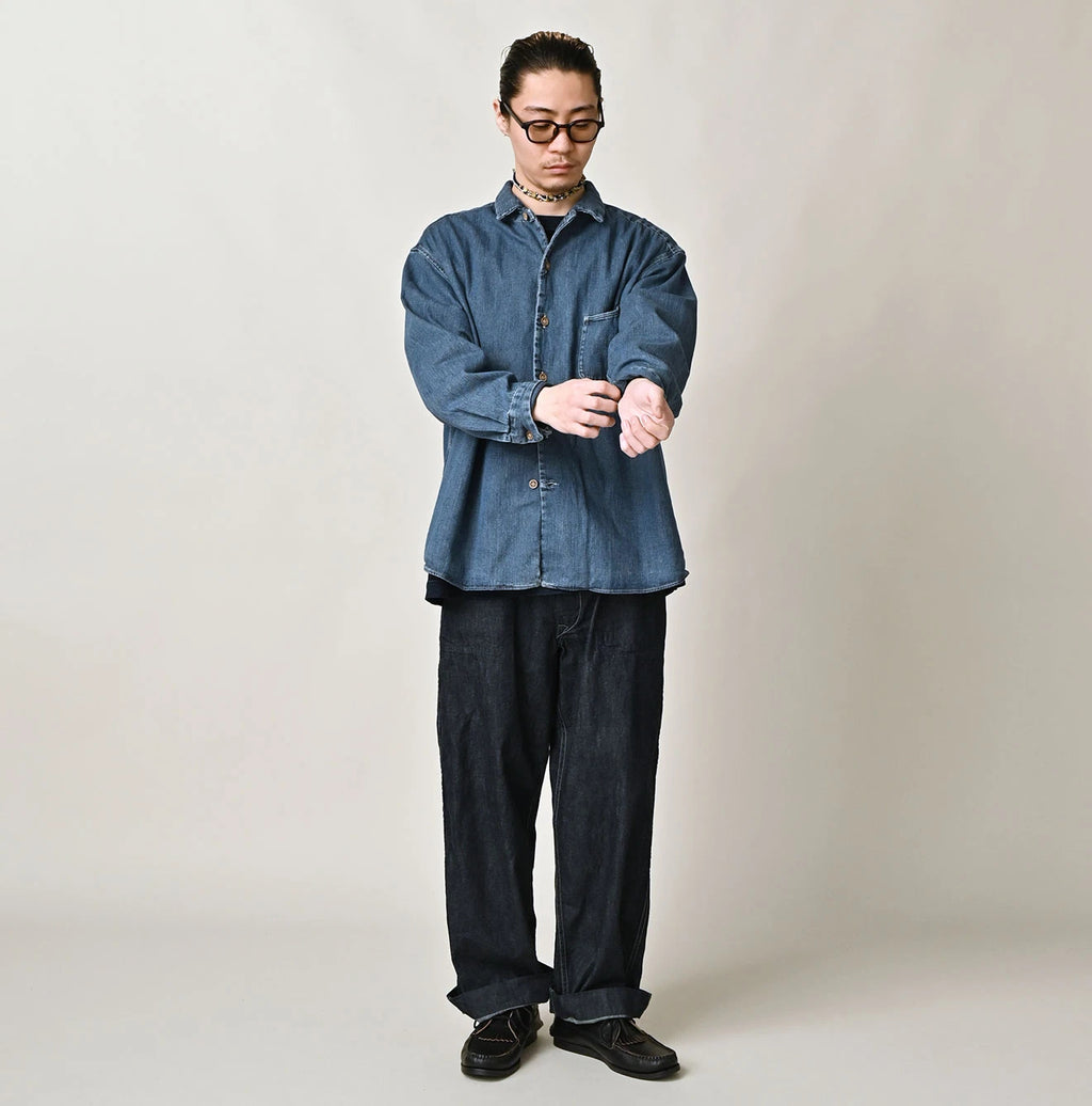 45 Petit Denim 908 Marchal Shirt Male Model
