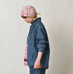 45 Petit Denim 908 Marchal Shirt Female Model