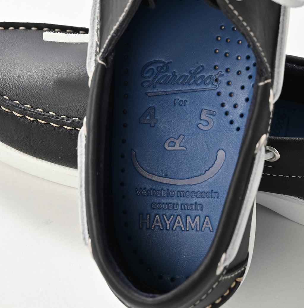 45R × Paraboot Leather Deck Shoes (MEN)