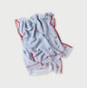 Indian Linen Hickory Embroidery Stole