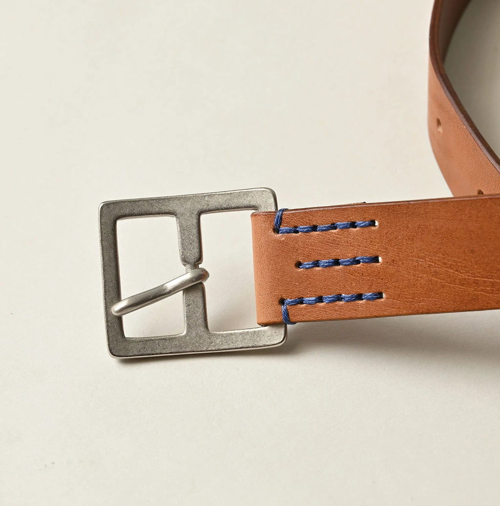 Montana Vintage Leather Belt Medium Detail