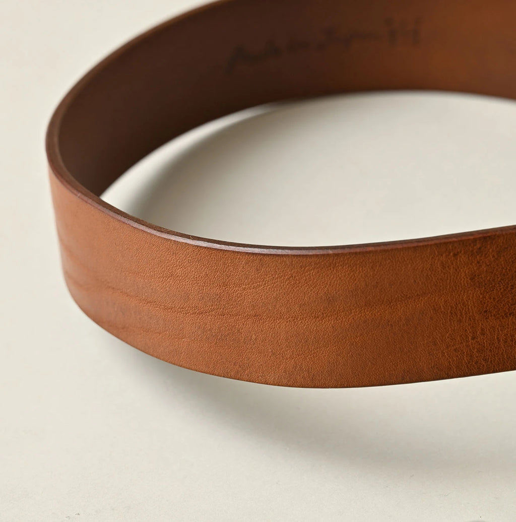 Montana Vintage Leather Belt Medium Detail