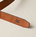 Montana Vintage Leather Belt Medium Detail