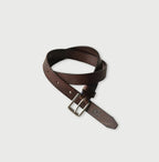 Montana Vintage Leather Belt Narrow Cigar