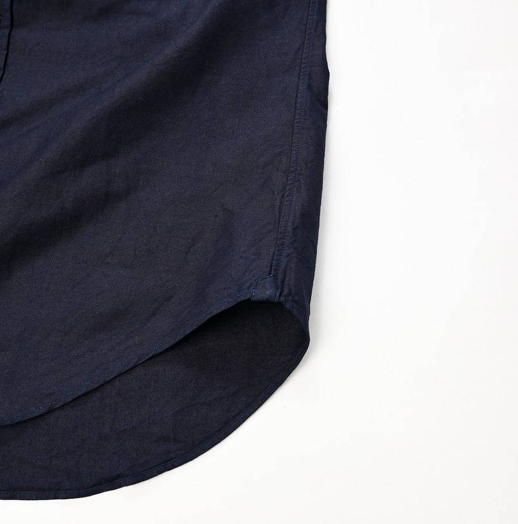 Indigo Supima Cotton OX 908 Loafer Shirt Detail