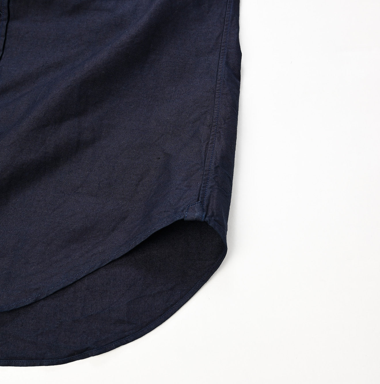 Indigo Supima Cotton OX 908 Loafer Shirt Detail