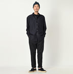 Indigo Supima Cotton OX 908 Loafer Shirt Male Model