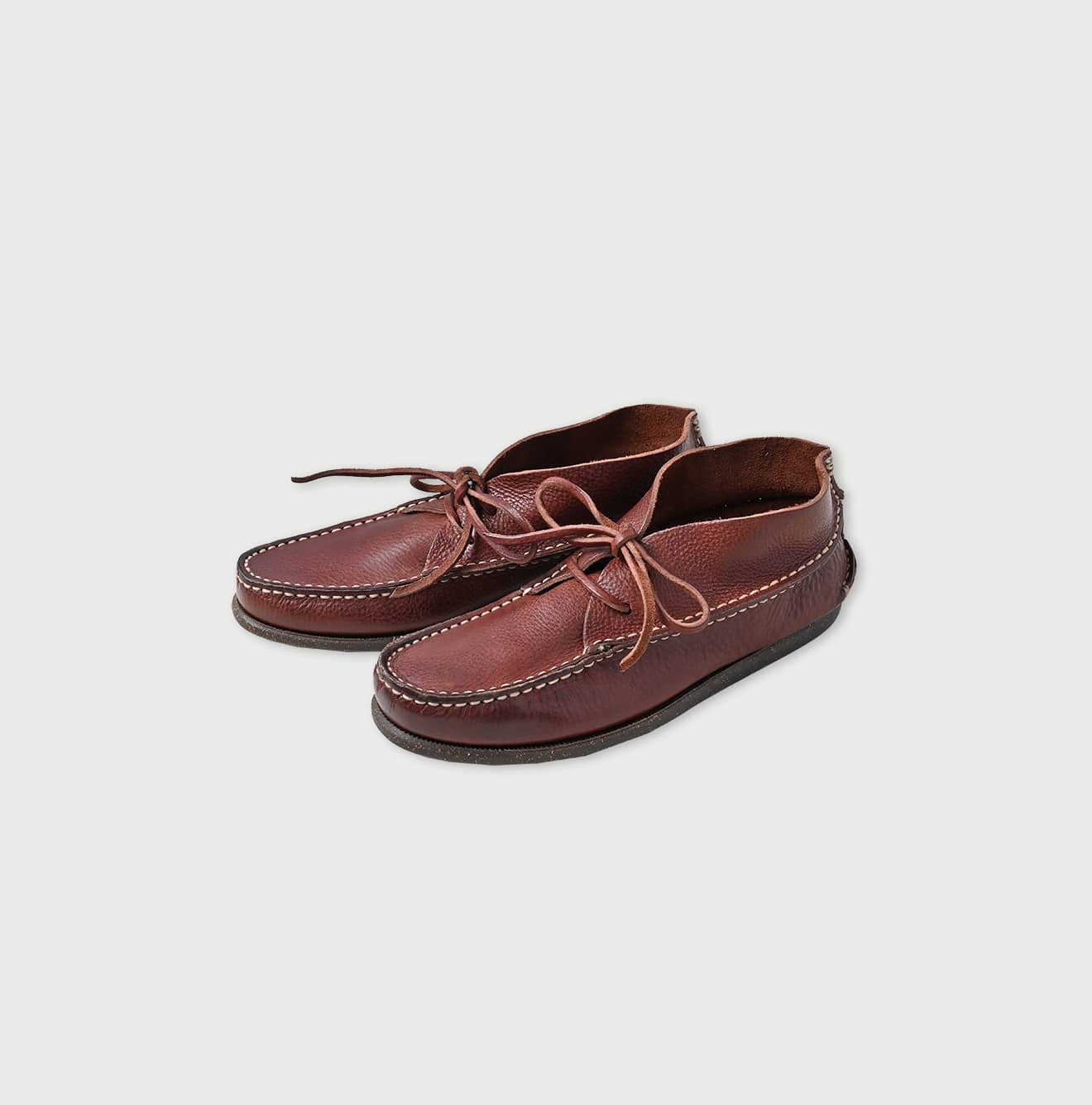 Yuketen Italian All Handsewn Chukka Dark Brown