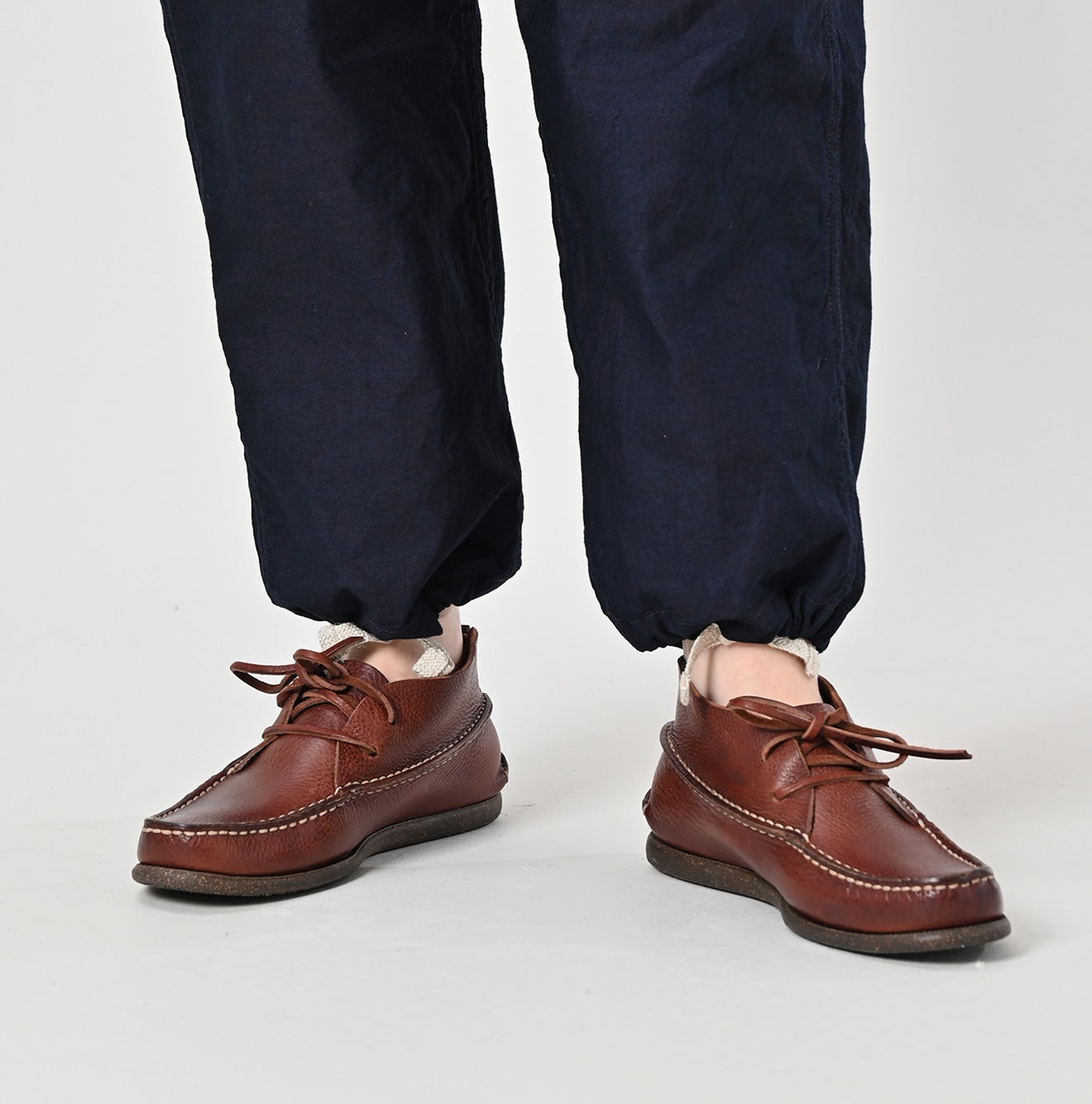 Yuketen Italian All Handsewn Chukka Female Model