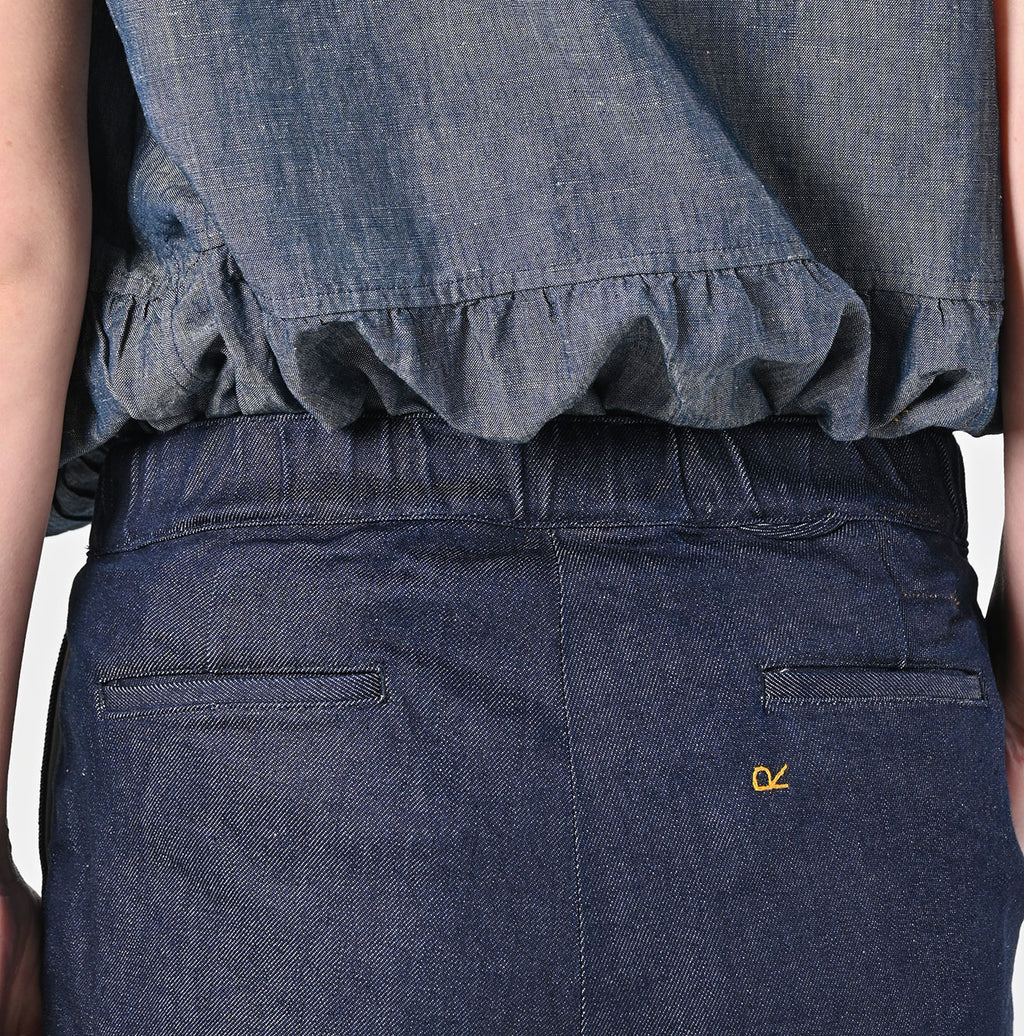 Rye Mugi Streched Denim Sabrina Slacks Detail