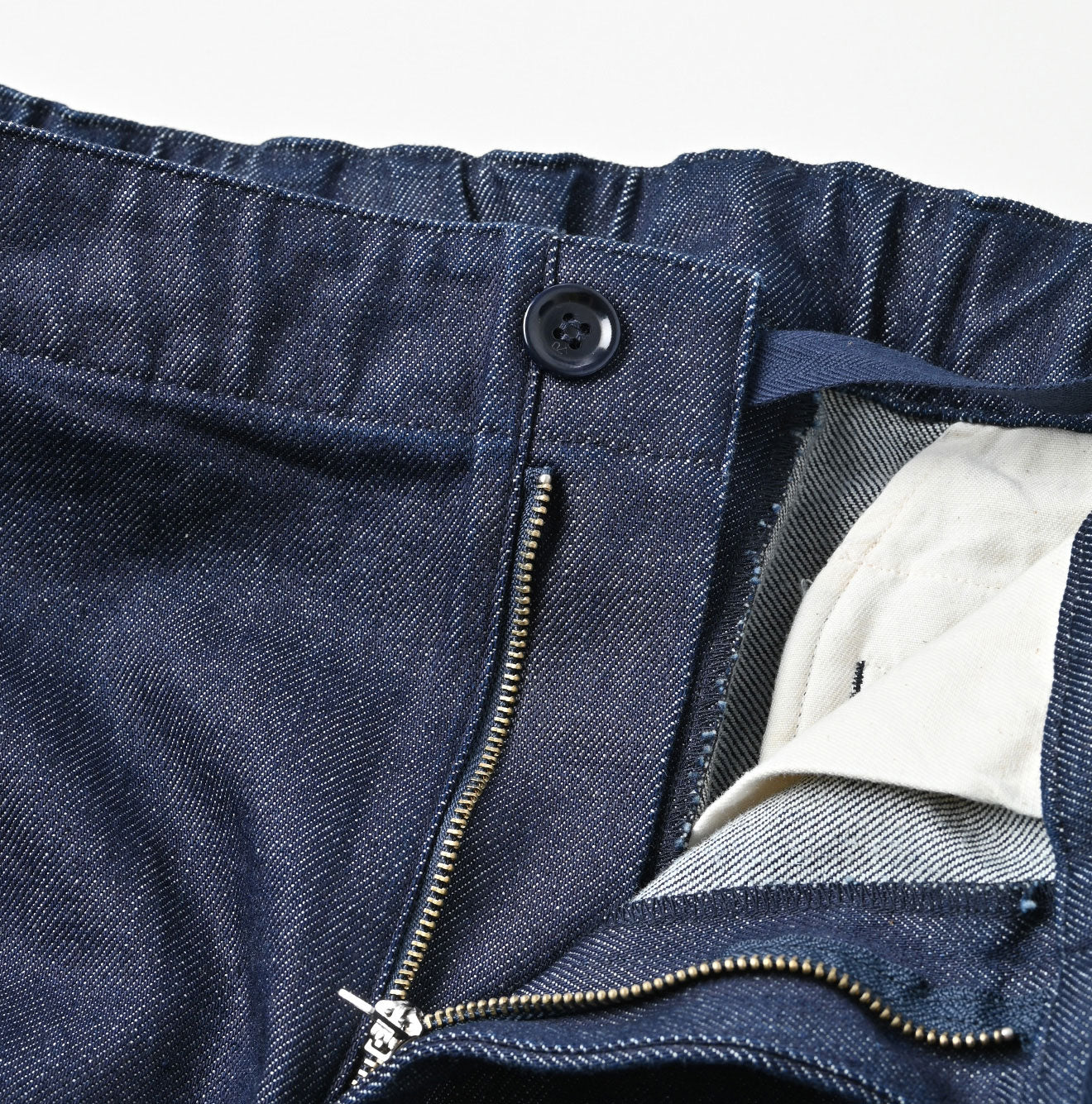 Rye Mugi Streched Denim Sabrina Slacks Detail