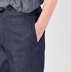 Rye Mugi Streched Denim Sabrina Slacks Detail