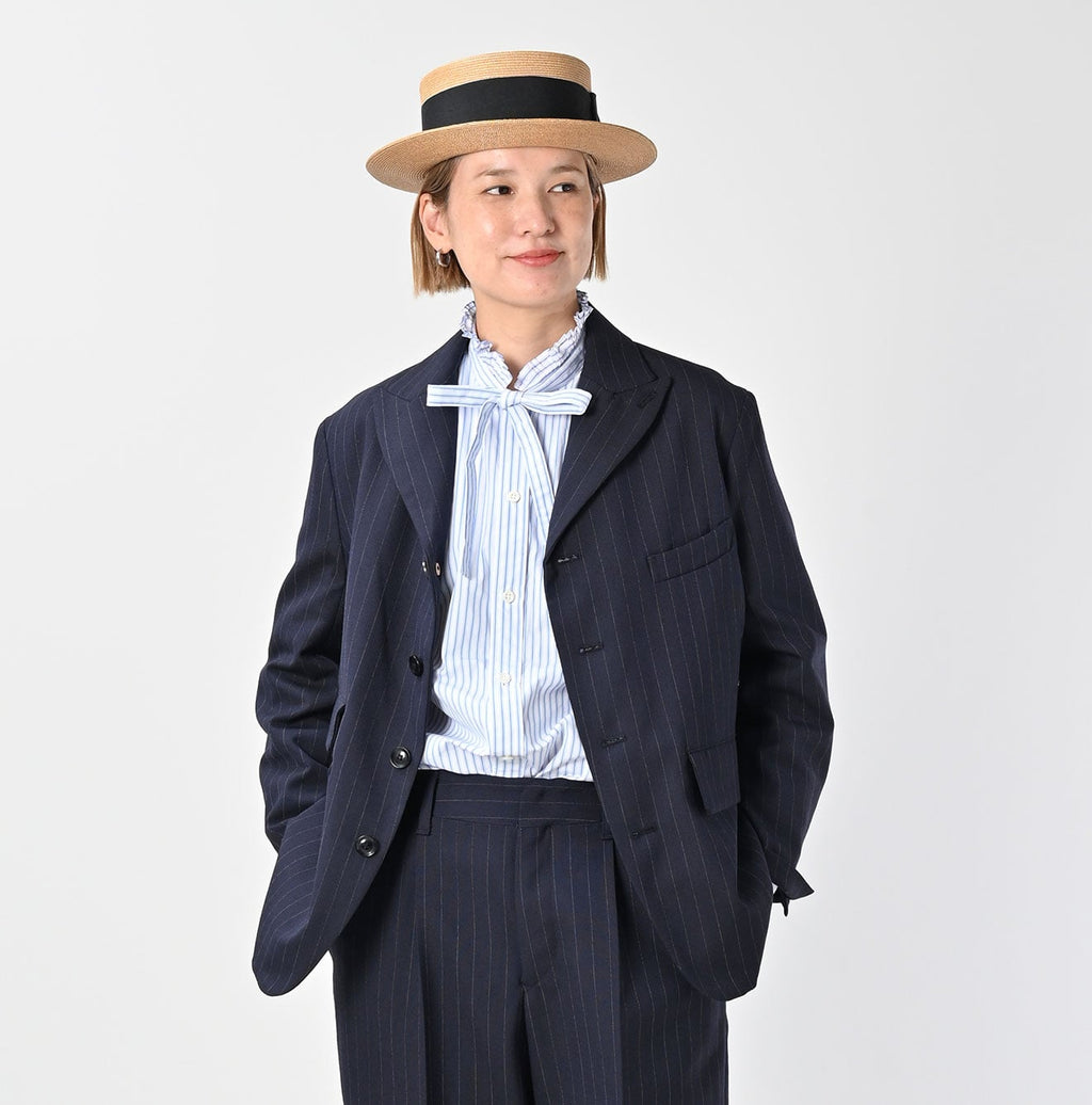 Wool Hop Sack 908 Jacketer Female Model