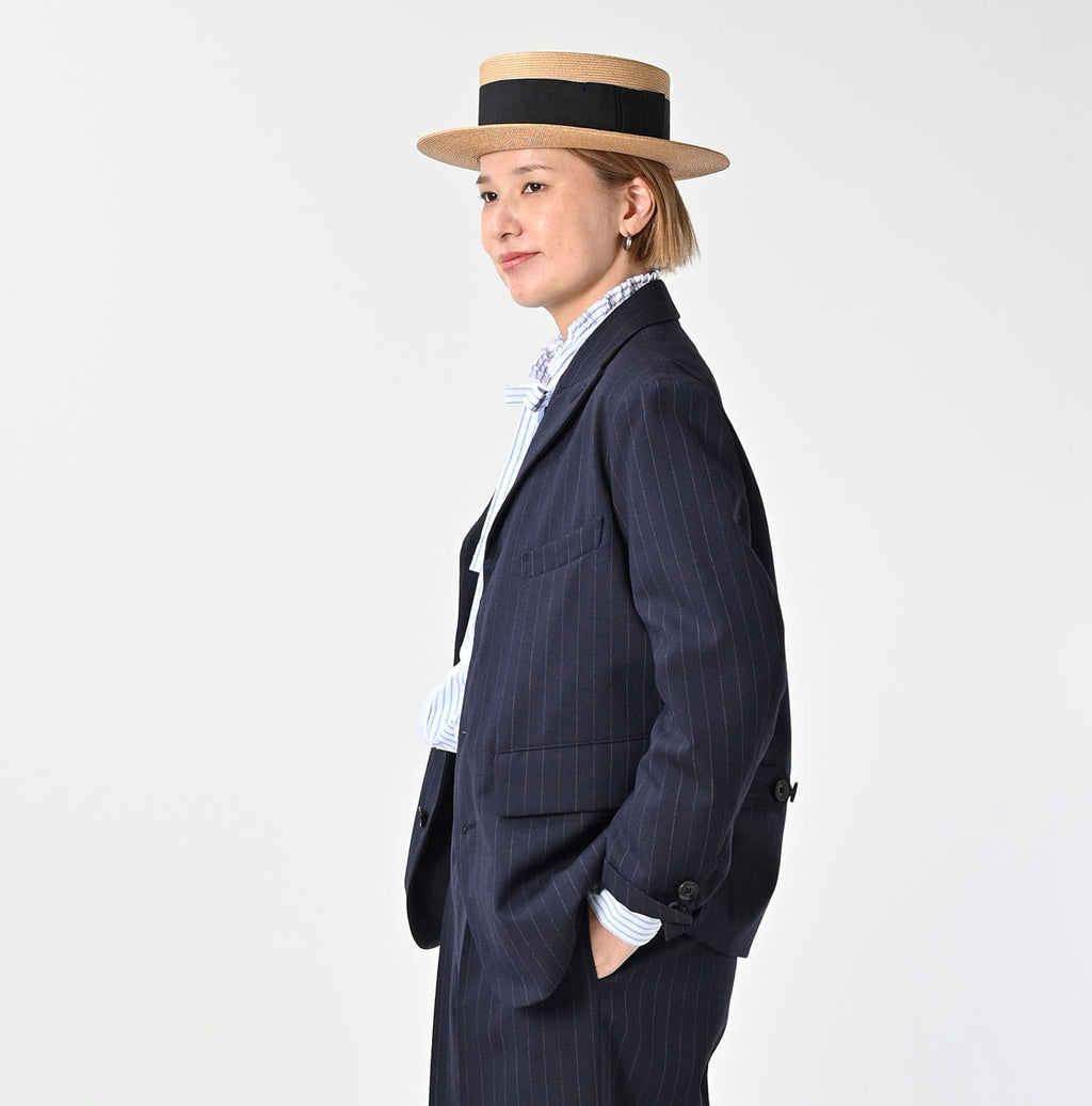 Wool Hop Sack 908 Jacketer Female Model