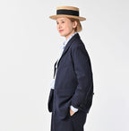 Wool Hop Sack 908 Jacketer Female Model