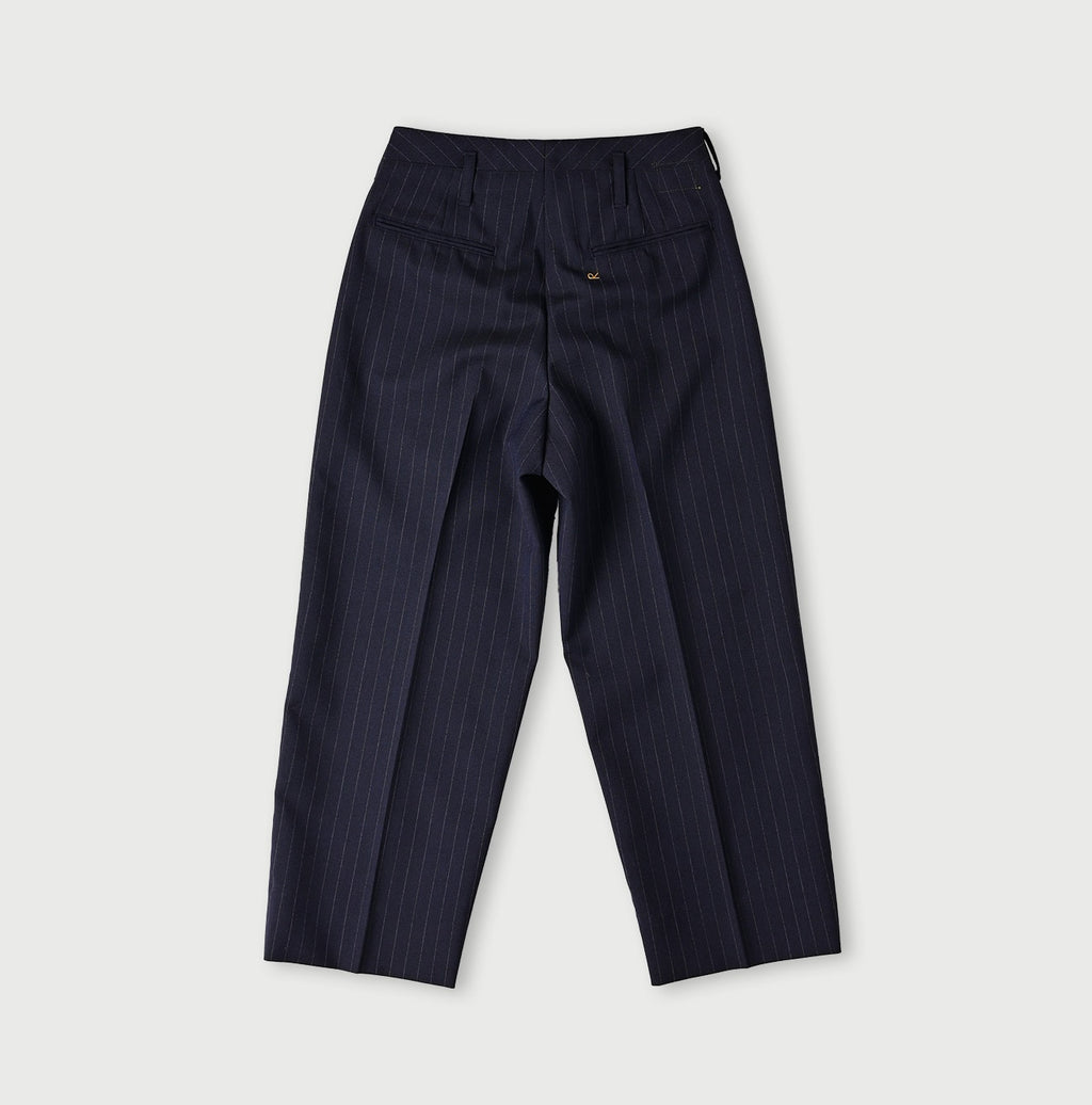 Hop Sack Baggy Pants Back