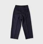 Hop Sack Baggy Pants Back