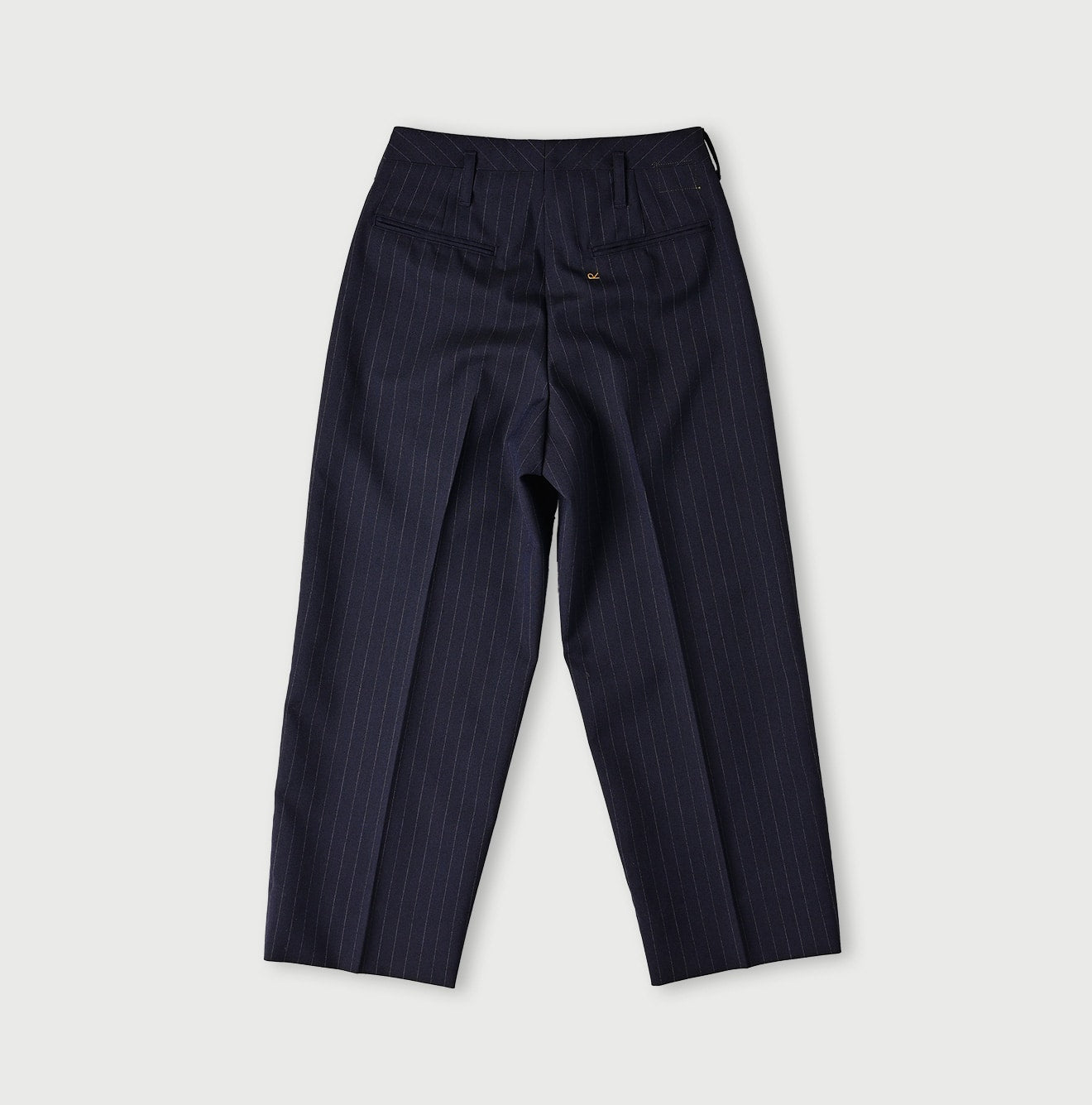 Hop Sack Baggy Pants Back