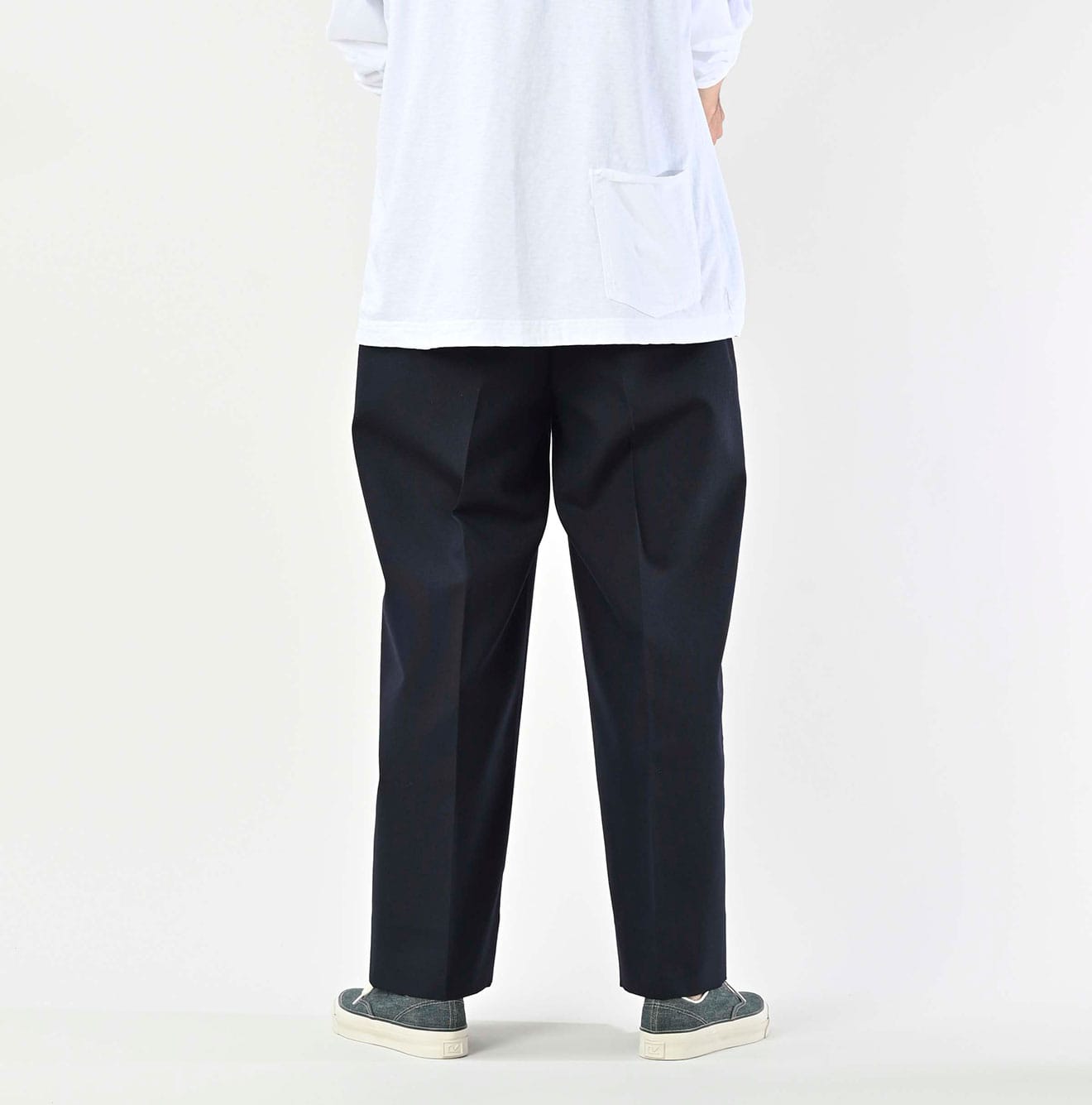 Hop Sack Baggy Pants Male Model