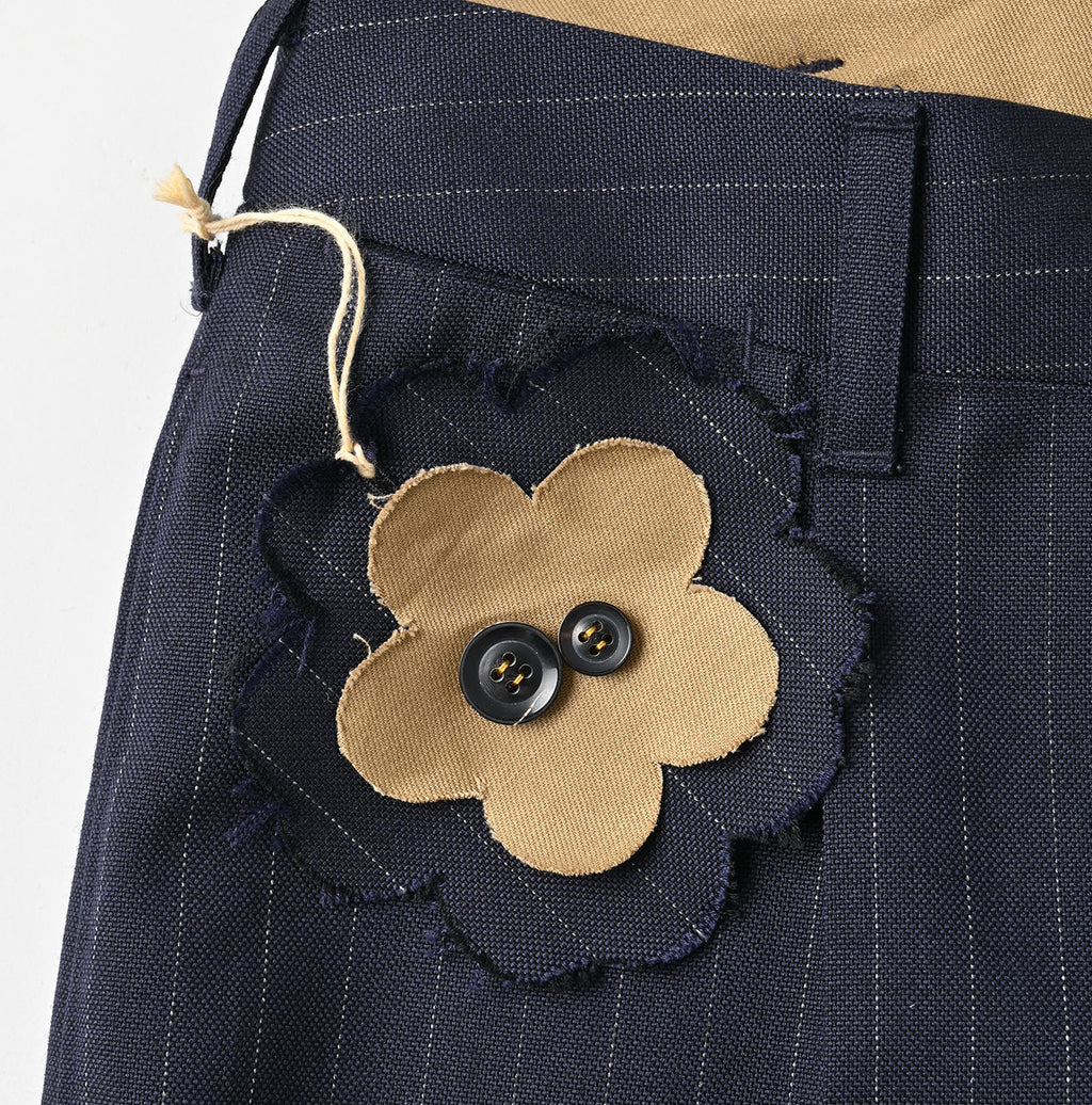 Hop Sack Baggy Pants Detail