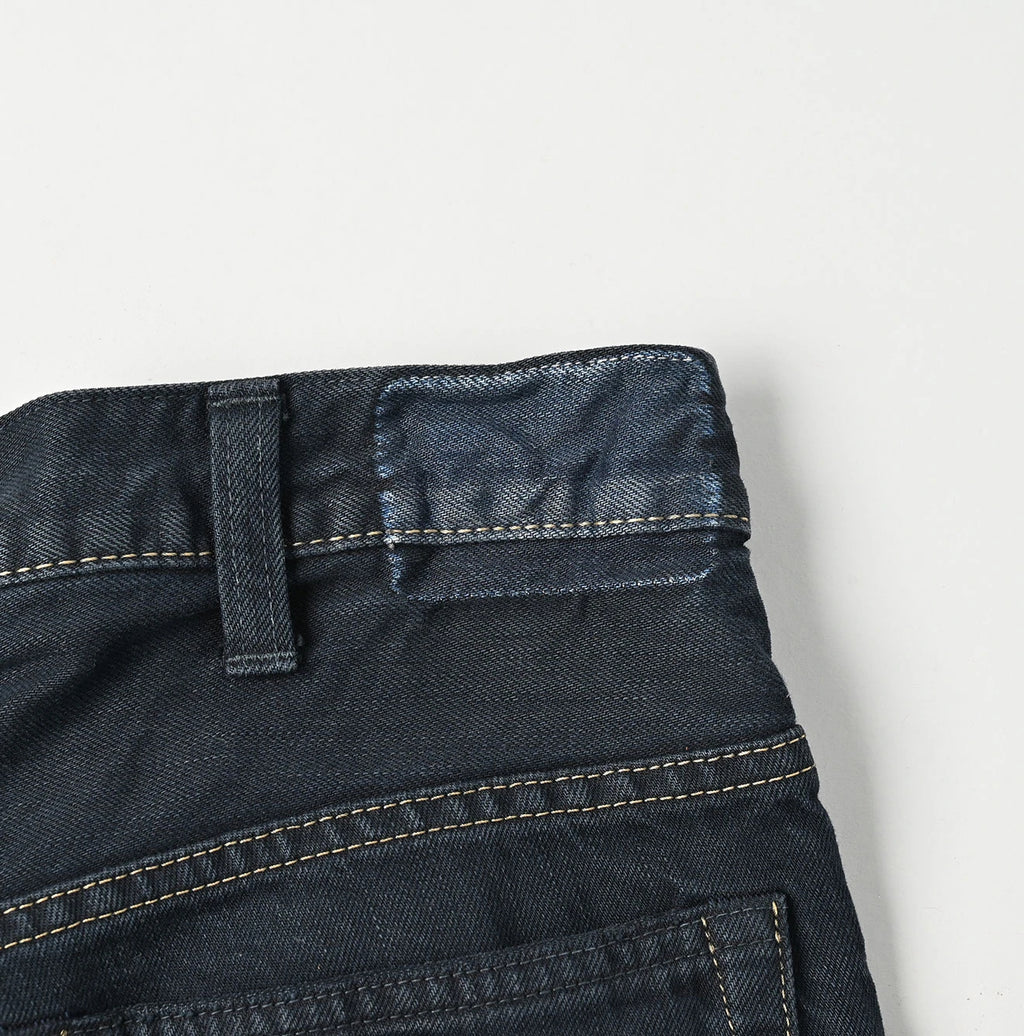 Futatabi Rye Mugi Black Denim Crosby 5 Syou Detail