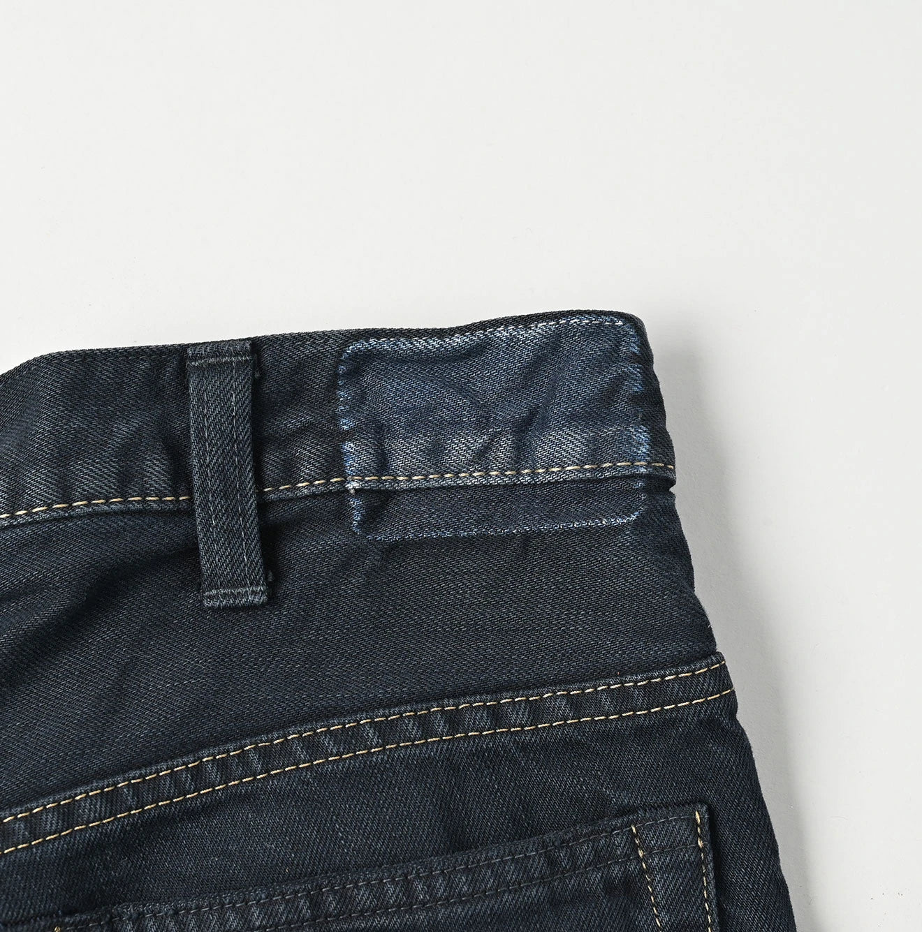 Futatabi Rye Mugi Black Denim Crosby 5 Syou Detail