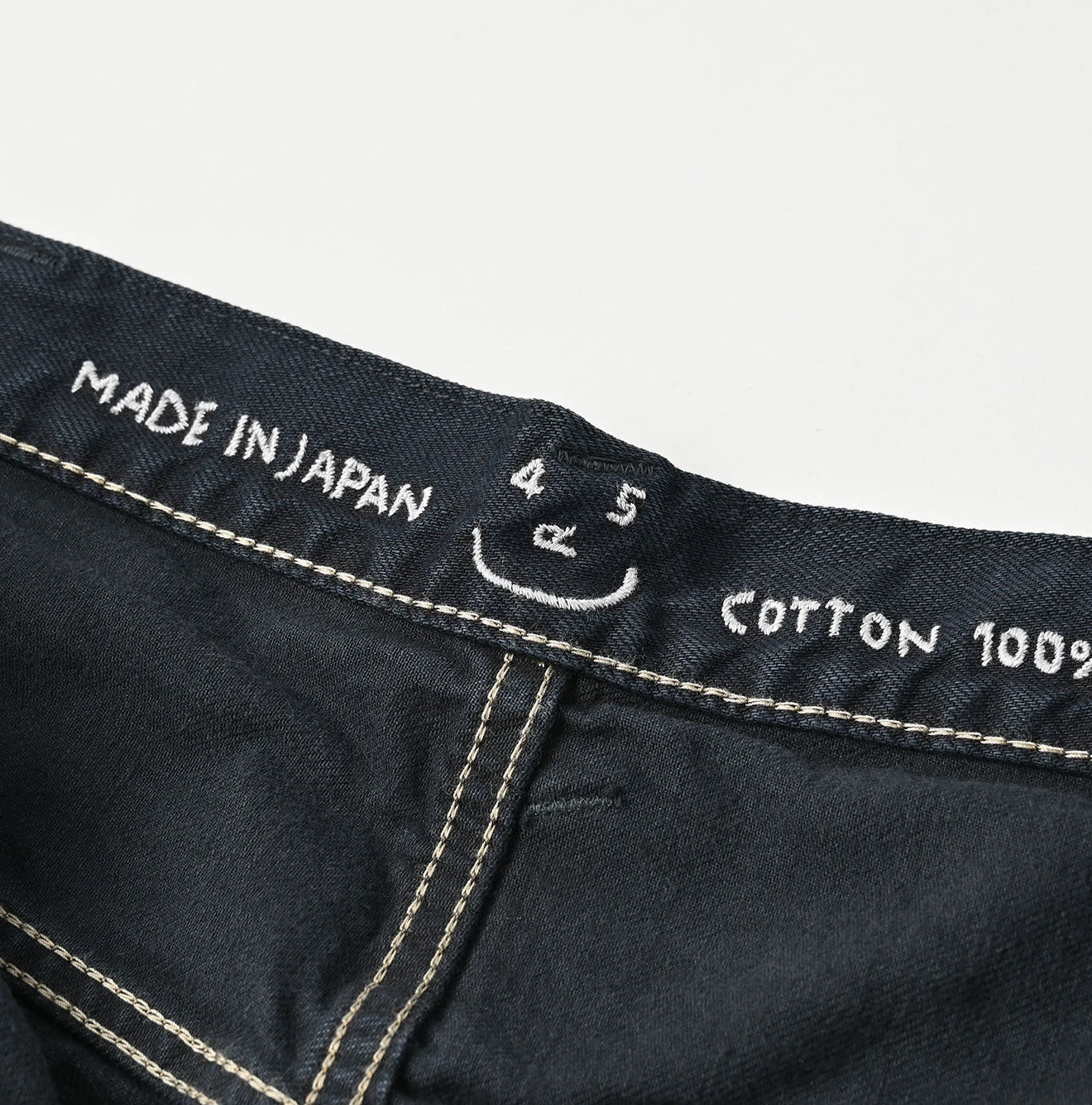 Futatabi Rye Mugi Black Denim Crosby 5 Syou Detail