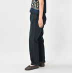 Futatabi Rye Mugi Black Denim Crosby 5 Syou Female Model
