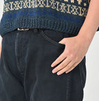 Futatabi Rye Mugi Black Denim Crosby 5 Syou Detail