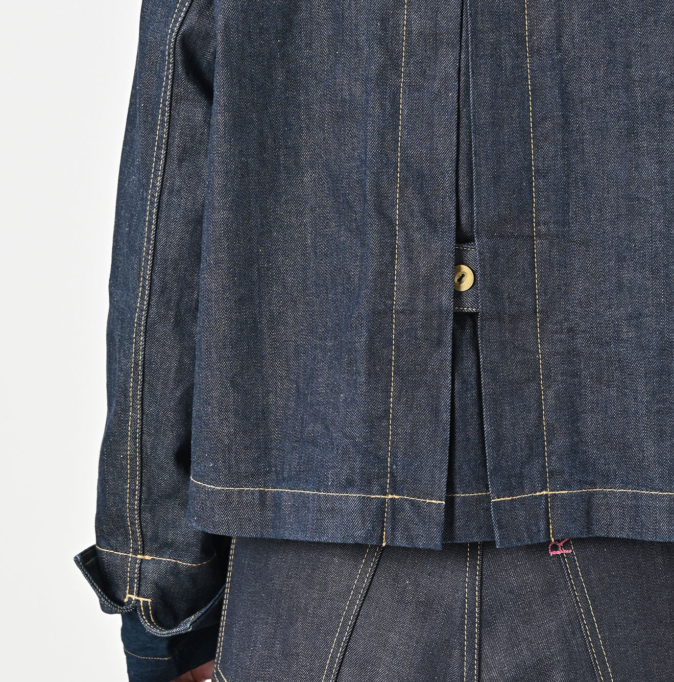 Rye Mugi Denim Lehua Jacket Nou Detail
