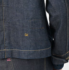 Rye Mugi Denim Lehua Jacket Nou Detail