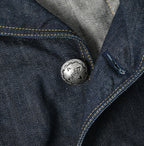 Rye Mugi Denim Lehua Jacket Nou Detail