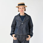 Rye Mugi Denim Lehua Jacket Nou Female Model