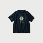 Su.zu.mi. Indigo Taiko-Yaro 908 45 Star T-Shirt