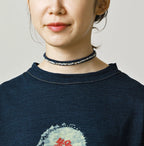 Su.zu.mi. Indigo Taiko-Yaro 908 45 Star T-Shirt