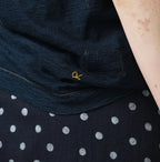 Su.zu.mi. Indigo Taiko-Yaro 908 45 Star T-Shirt