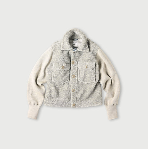 Boa x US Mou Wool Jacket Ice Top