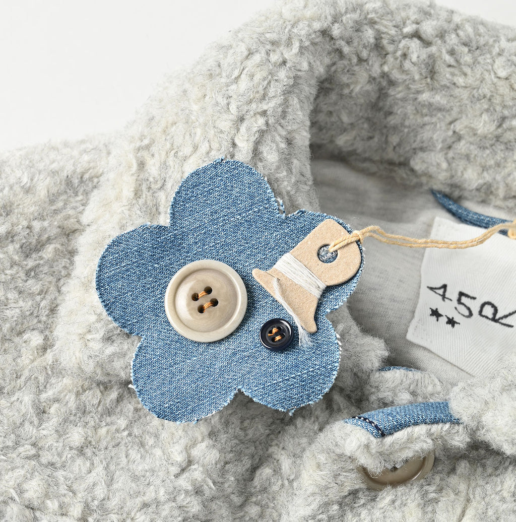 Boa x US Mou Wool Jacket Detail