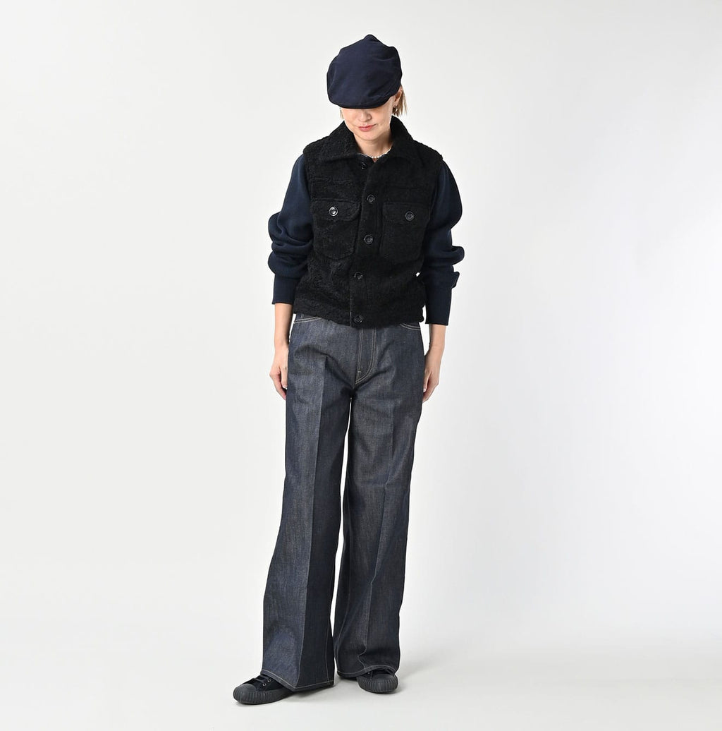 Boa x US Mou Wool Jacket Female Model