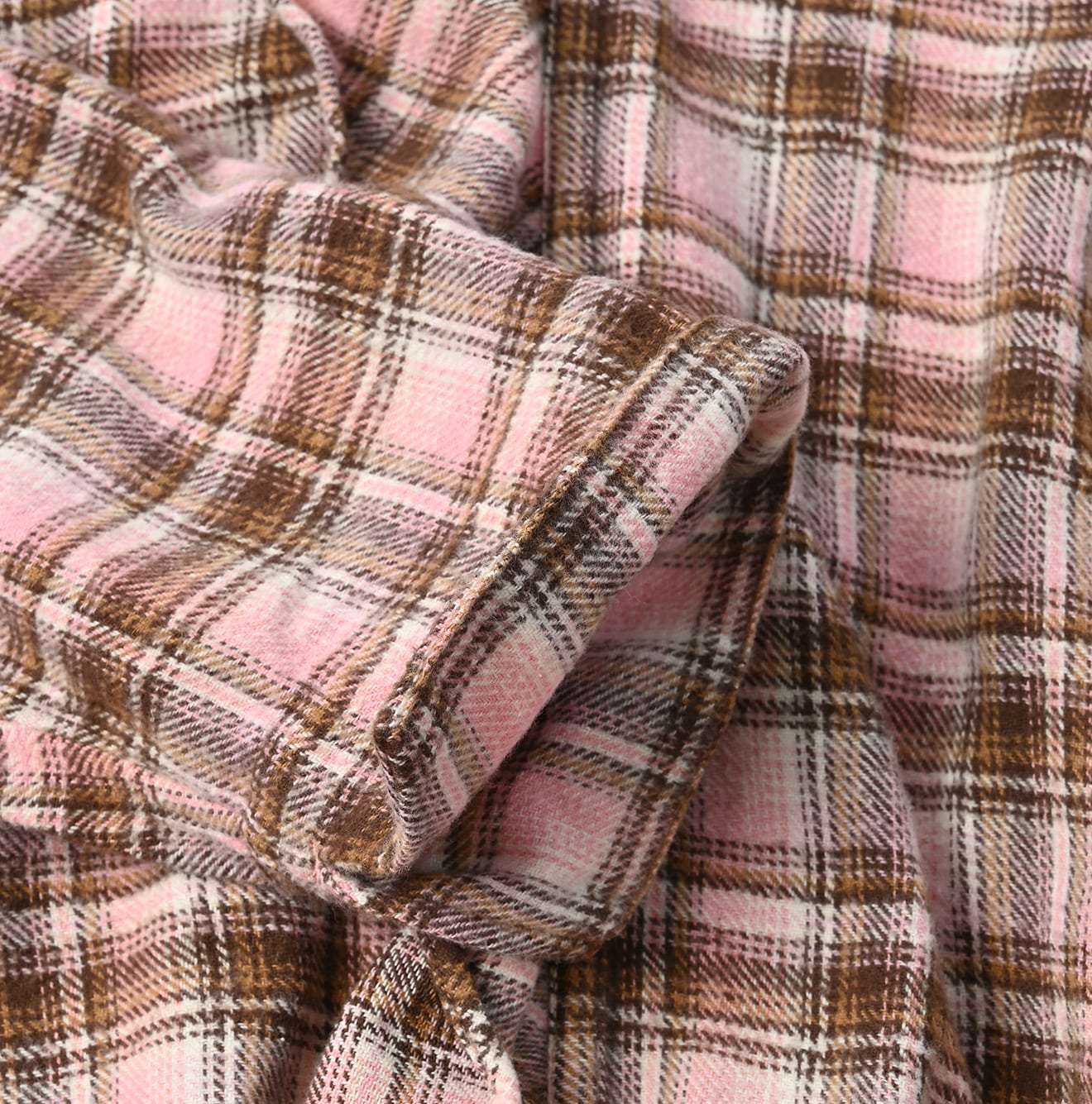 ONEONE Iroiro Indian Flannel Frill Tunic Detail