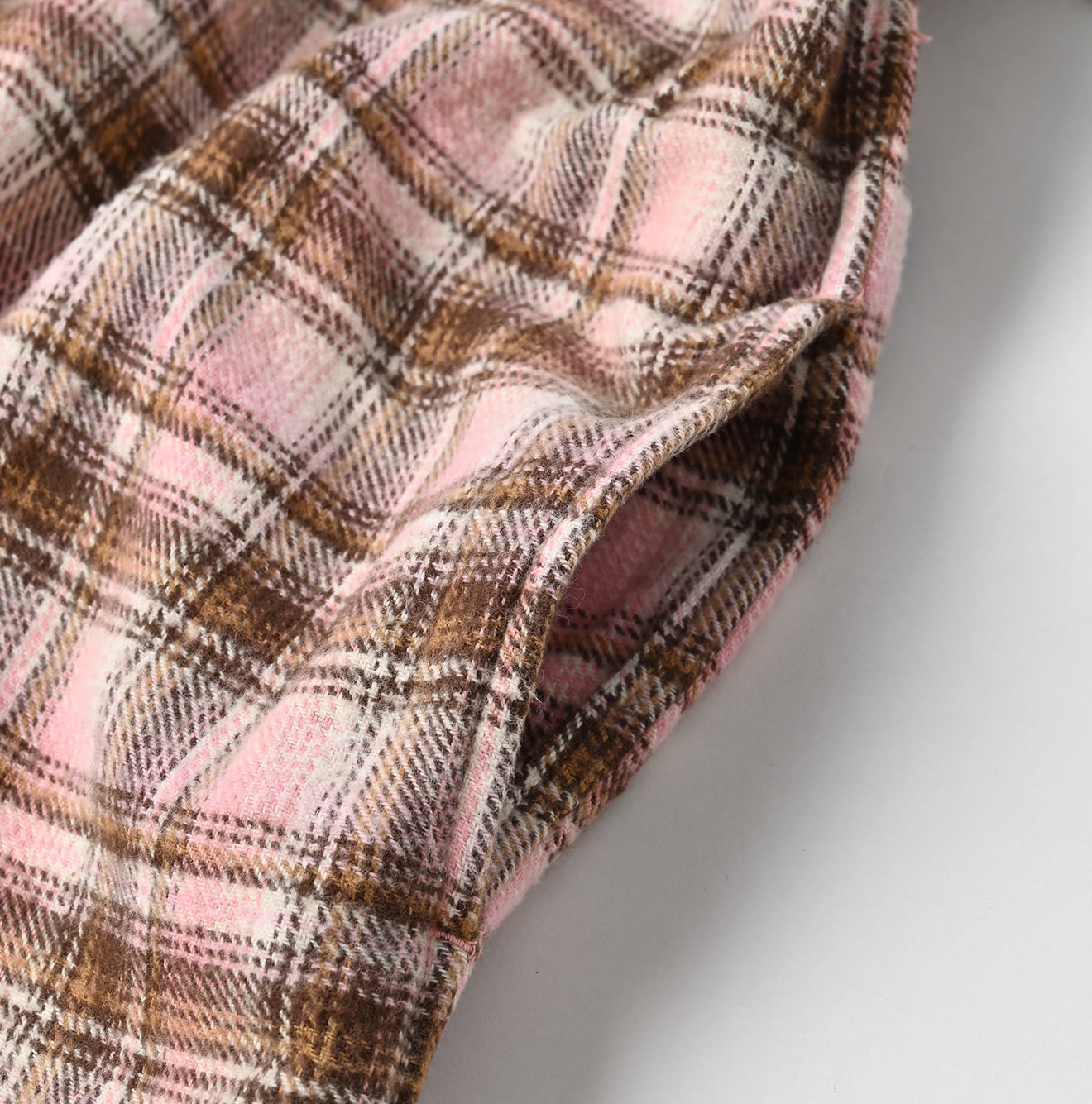 ONEONE Iroiro Indian Flannel Frill Tunic Detail