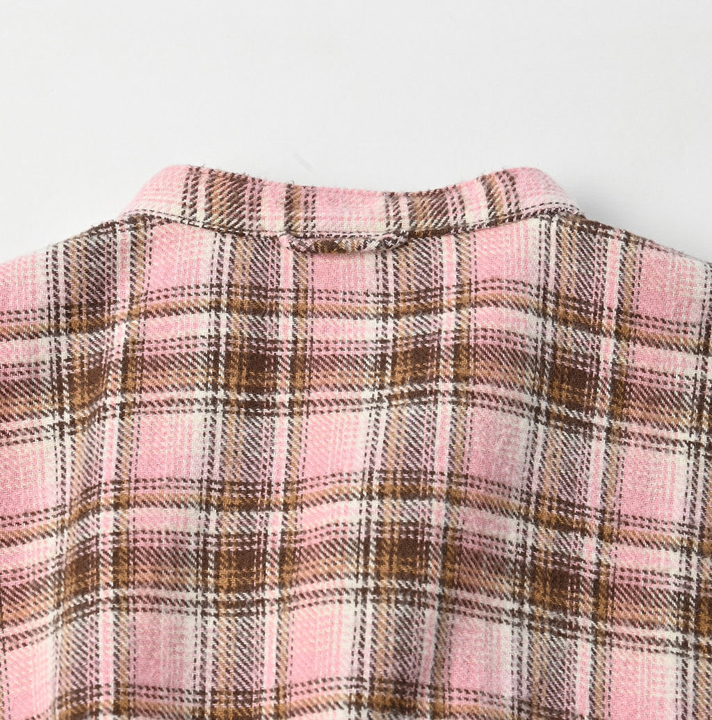 ONEONE Iroiro Indian Flannel Frill Tunic Detail