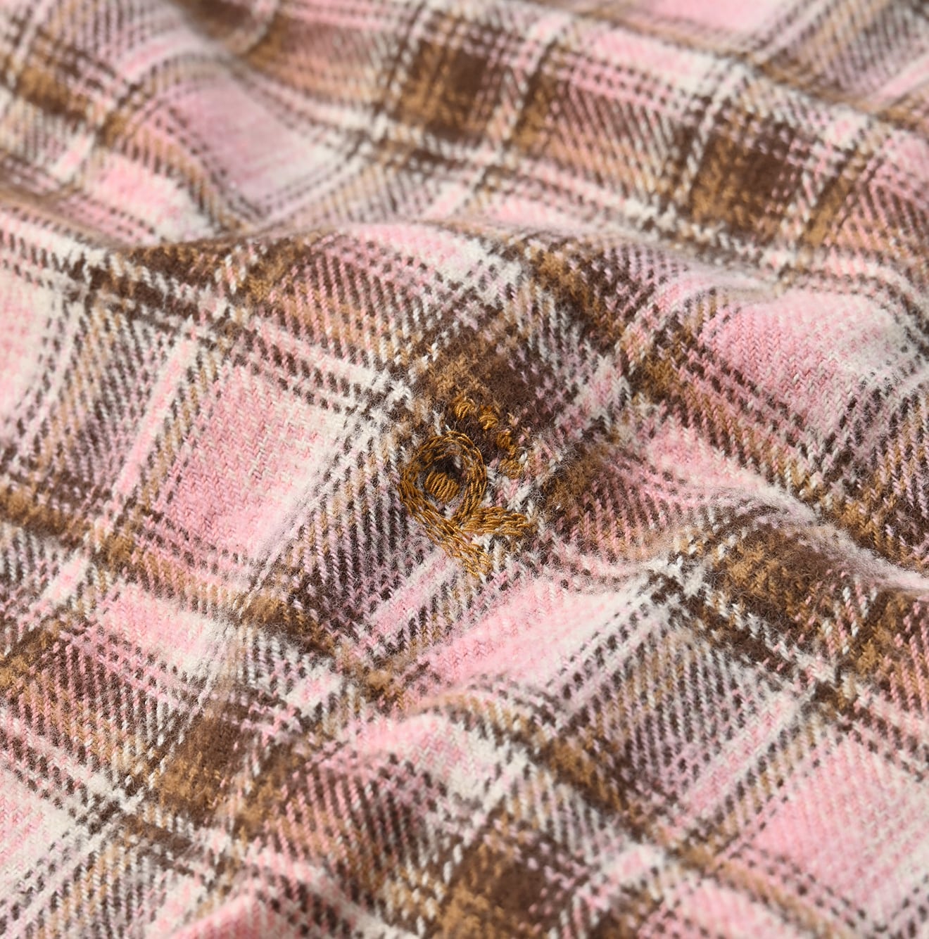ONEONE Iroiro Indian Flannel Frill Tunic Detail