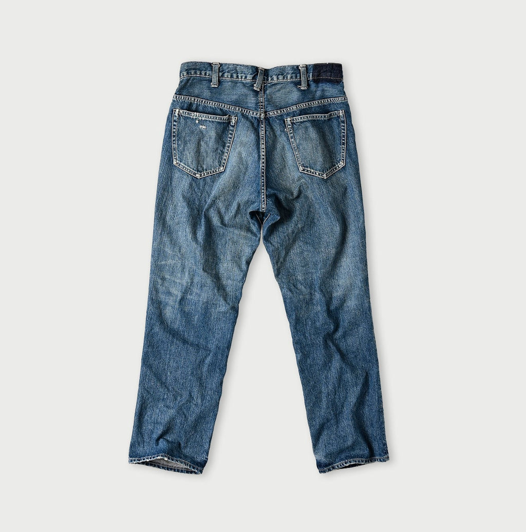 Futatabi Rye Mugi Denim Crosby 5 Heavy A-Wash Back