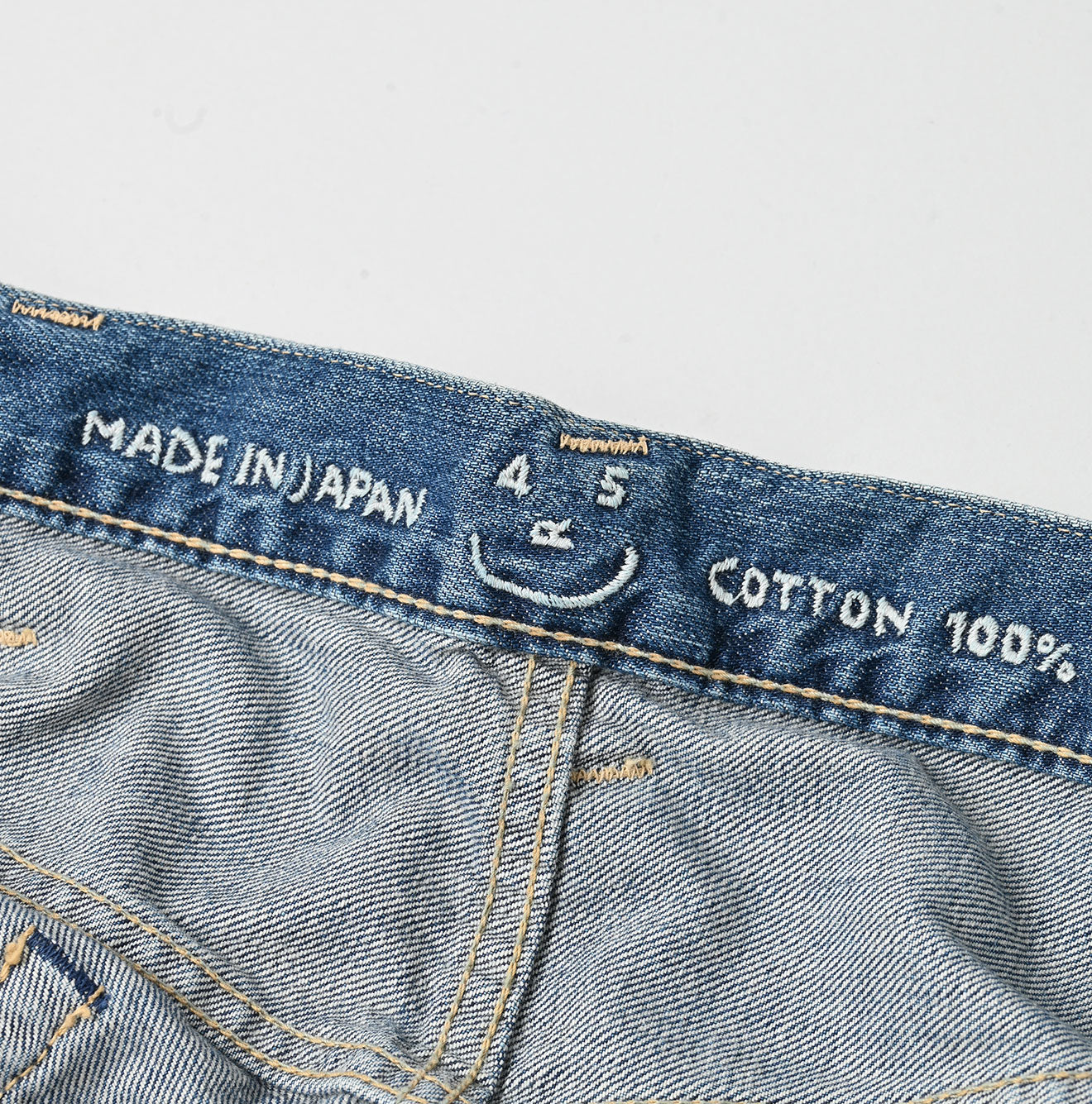 Futatabi Rye Mugi Denim Crosby 5 Heavy A-Wash Detail